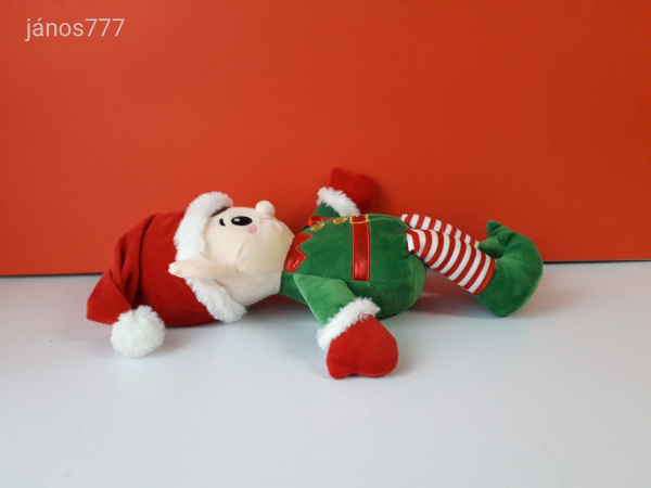 MANÓ plüss figura Santa's little helper Télapó segítője 43 cm kabala figura Karácsonyi kiadás EXTRA