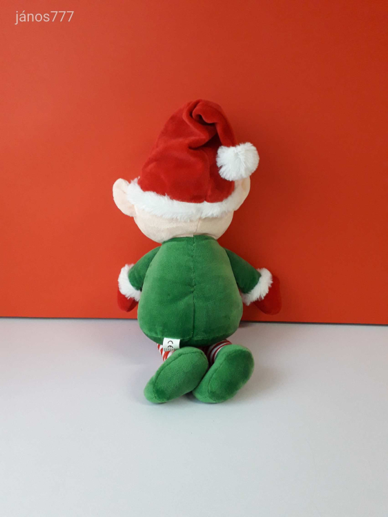 MANÓ plüss figura Santa's little helper Télapó segítője 43 cm kabala figura Karácsonyi kiadás EXTRA