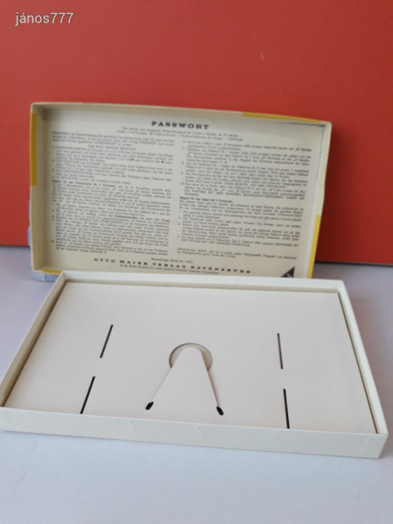 Eredeti Ravensburger 1963 PASSWORT társasjáték !!!