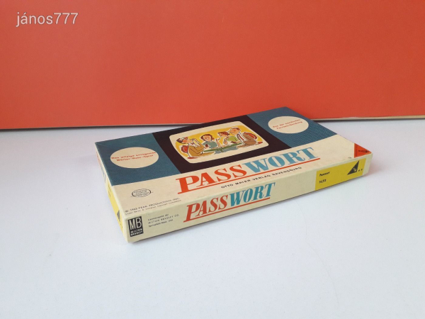 Eredeti Ravensburger 1963 PASSWORT társasjáték !!!