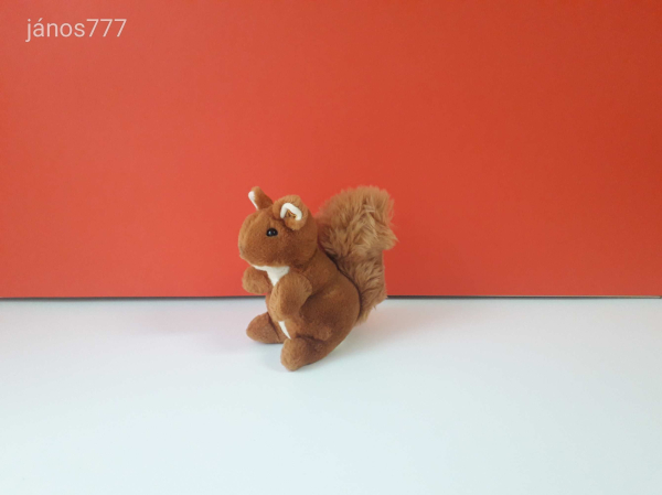 Eredeti Steiff MÓKUS plüss 16 cm-es kabala figura !! EXTRA !! ÉLETHŰ !!