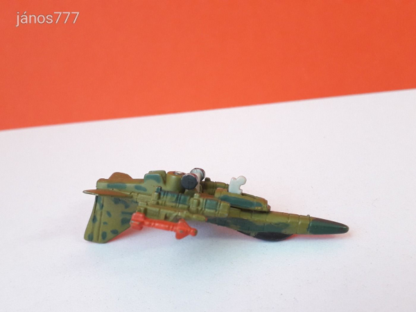 Eredeti Galoob 1992 Micro Machines F-16 Fighting Falcon vadászgép katonai jármű repülő !! Military