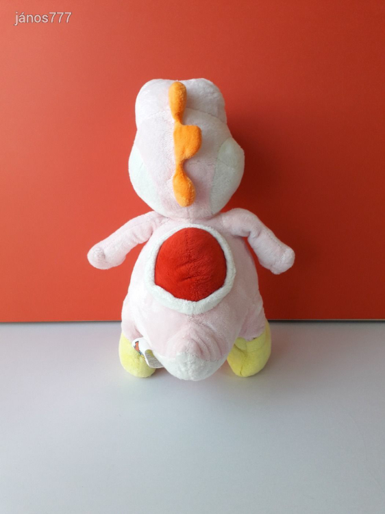 Eredeti Nintendo SUPER MARIO YOSHI plüssfigura Nagy 34 cm-es plüss kabala figura ! EXTRA !!
