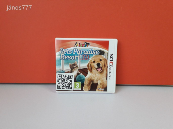 Eredeti Nintendo 3DS Pets Paradise Resort konzol játék !!
