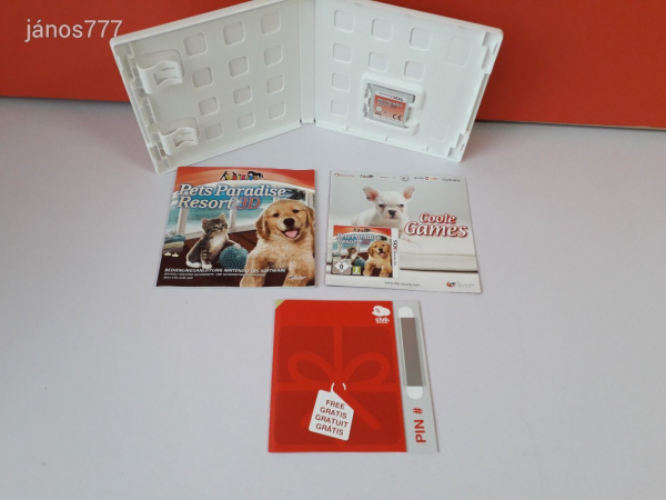 Eredeti Nintendo 3DS Pets Paradise Resort konzol játék !!