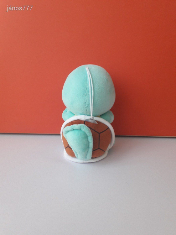 Eredeti Nintendo POKÉMON CENTER SQUIRTLE plüss kabala figura 19 cm-es Pokemon !!! EXTRA !!!