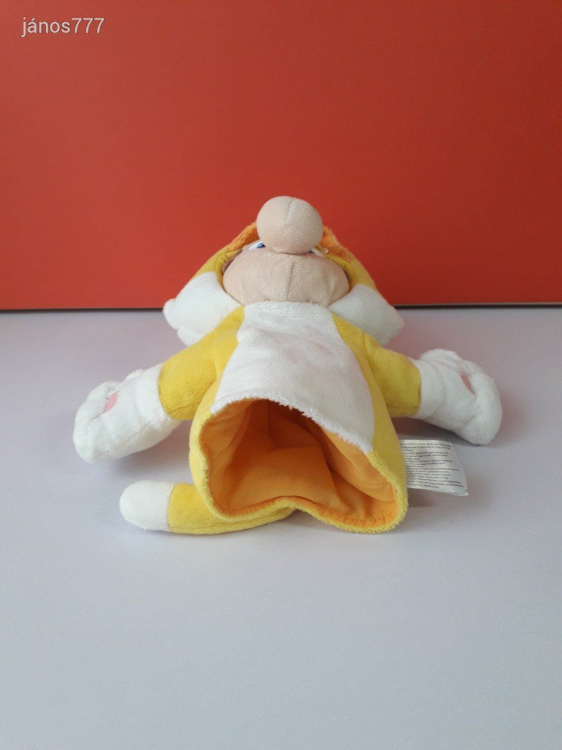 Eredeti Nintendo SUPER MARIO 3D LAND BÁB cica jelmezben plüss 26 cm-es kabala figura ! EXTRA