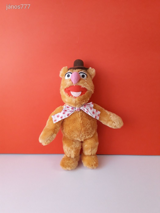 Eredeti Disney Muppet Show Topi maci medve plüss mackó ! 42 cm-es plüssfigura ! EXTRA