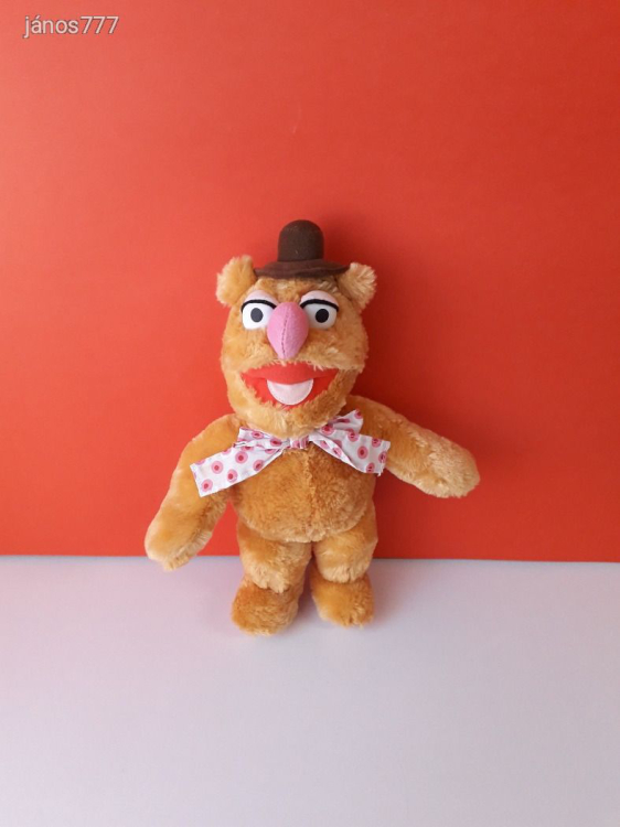 Eredeti Disney Muppet Show Topi maci medve plüss mackó ! 42 cm-es plüssfigura ! EXTRA