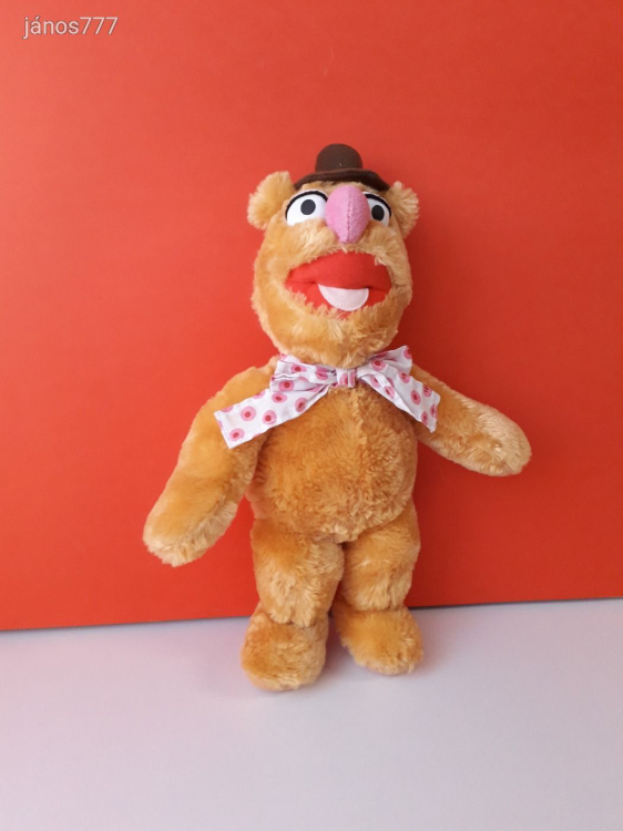 Eredeti Disney Muppet Show Topi maci medve plüss mackó ! 42 cm-es plüssfigura ! EXTRA