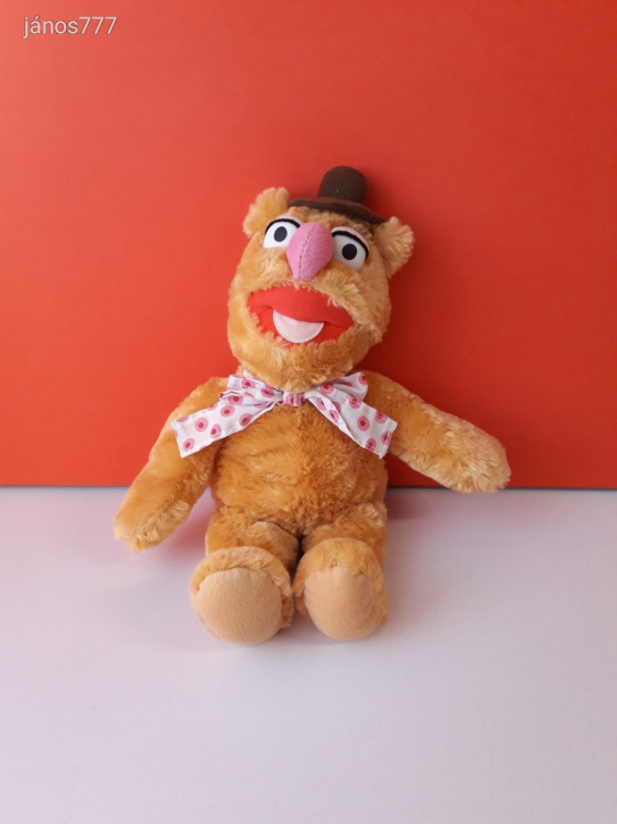 Eredeti Disney Muppet Show Topi maci medve plüss mackó ! 42 cm-es plüssfigura ! EXTRA