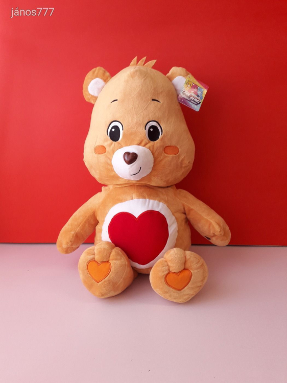 Eredeti Care Bears Gondos Bocsok maci plüss kabala figura Gondos Bocs plüssmackó Óriás 65 cm EXTRA
