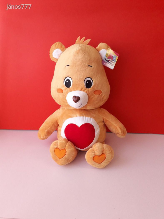 Eredeti Care Bears Gondos Bocsok maci plüss kabala figura Gondos Bocs plüssmackó Óriás 65 cm EXTRA
