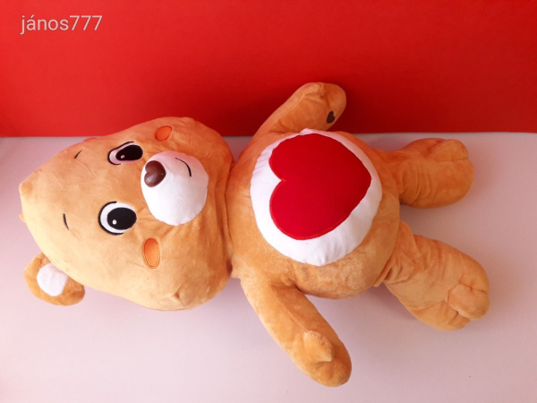 Eredeti Care Bears Gondos Bocsok maci plüss kabala figura Gondos Bocs plüssmackó Óriás 65 cm EXTRA