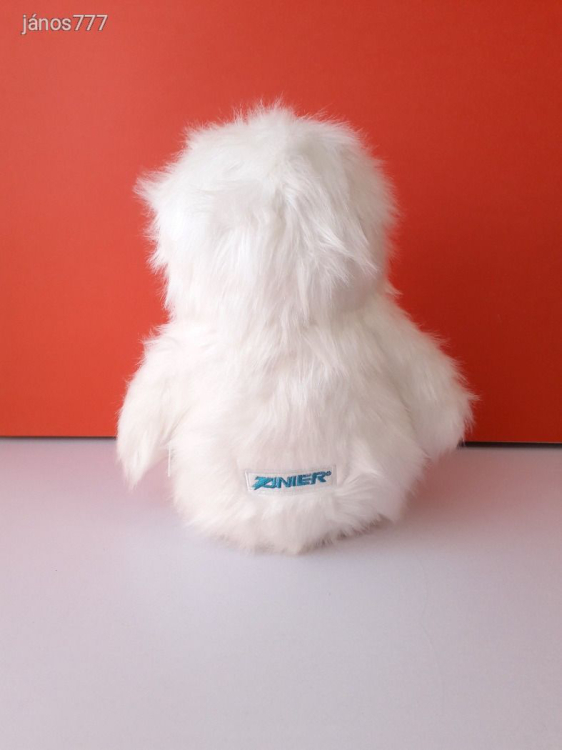 Eredeti Zanier ZNOWMAN JETI - YETI plüss kabala figura ! 35 cm-es plüssfigura ! EXTRA