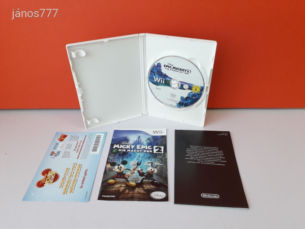 Eredeti Nintendo Wii Disney Epic Mickey 2 konzol játék !!