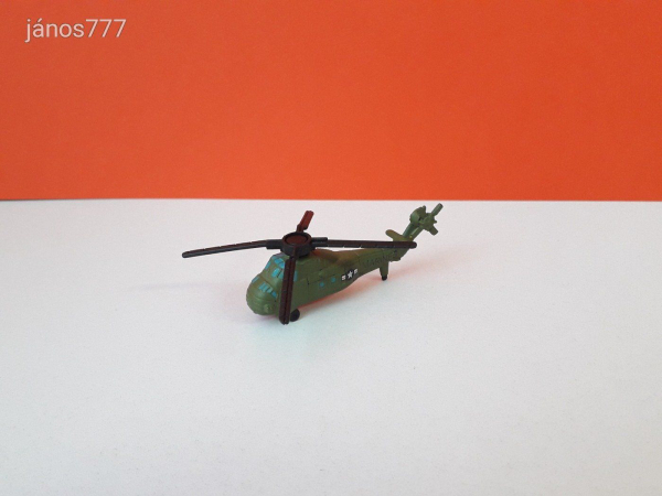 Eredeti Galoob 1997 Micro Machines UH-34D Sea Horse helikopter katonai jármű !! Military