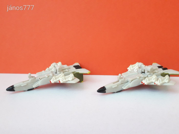 Eredeti Hasbro Micro Machines G.I.Joe Air Squadron 4db vadászgép katonai jármű repülő !! Military