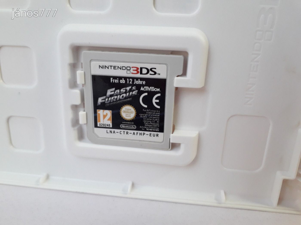Eredeti Nintendo 3DS Fast & Furious Showdown konzol játék !!