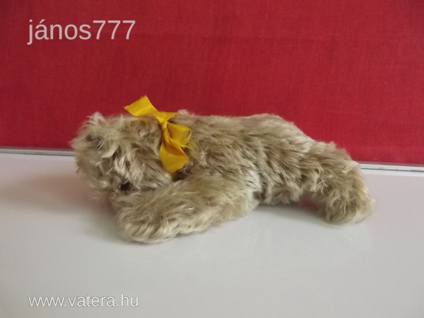 Eredeti STEIFF maci régi antik medve plüss mackó !! 20 cm-es különlegesség !!!