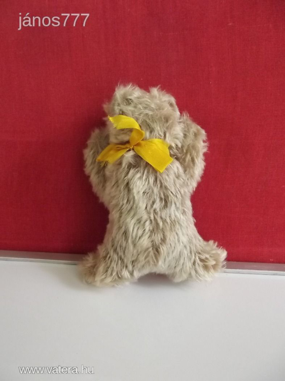 Eredeti STEIFF maci régi antik medve plüss mackó !! 20 cm-es különlegesség !!!