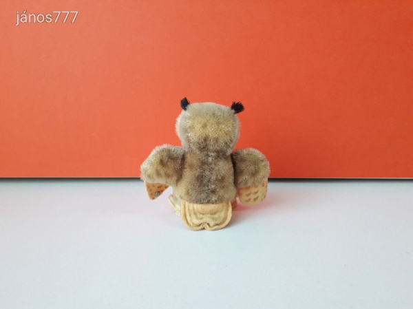 Eredeti STEIFF antik BAGOLY madár kabala figura ! EXTRA !