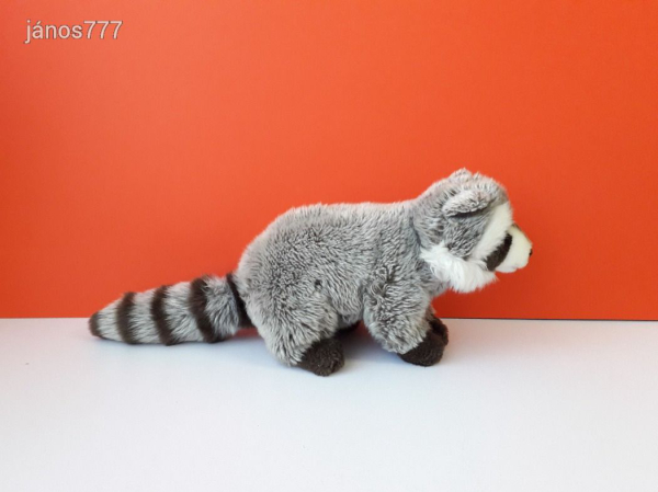 Eredeti Teddy Hermann MOSÓMEDVE plüss 41 cm-es kabala figura ! EXTRA ! ÉLETHŰ !