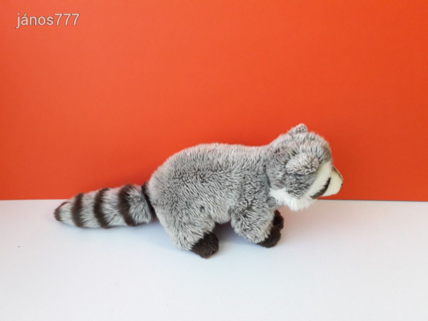 Eredeti Teddy Hermann MOSÓMEDVE plüss 41 cm-es kabala figura ! EXTRA ! ÉLETHŰ !