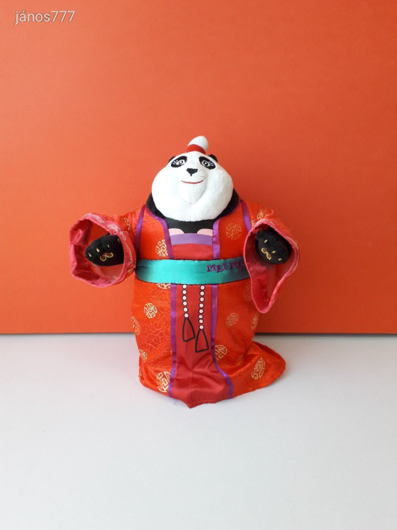 Eredeti Kung Fu Panda: Mei Mei plüss kabala figura 30 cm-es Meimei plüssfigura !! EXTRA