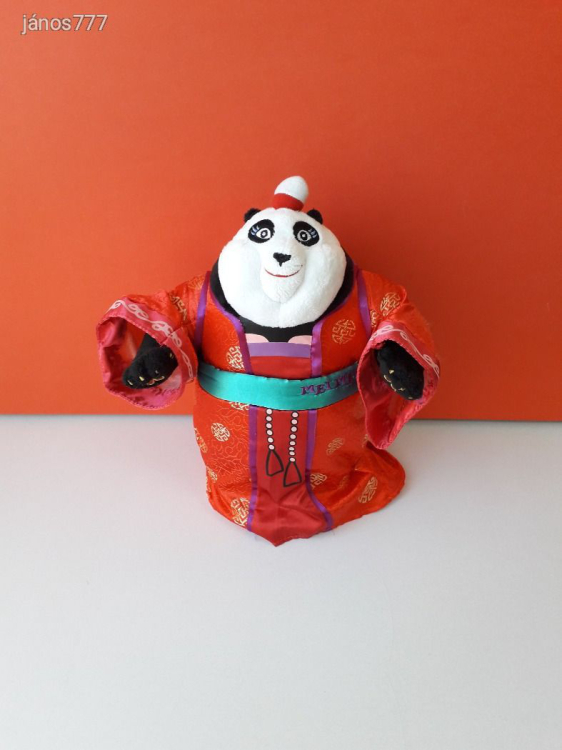 Eredeti Kung Fu Panda: Mei Mei plüss kabala figura 30 cm-es Meimei plüssfigura !! EXTRA