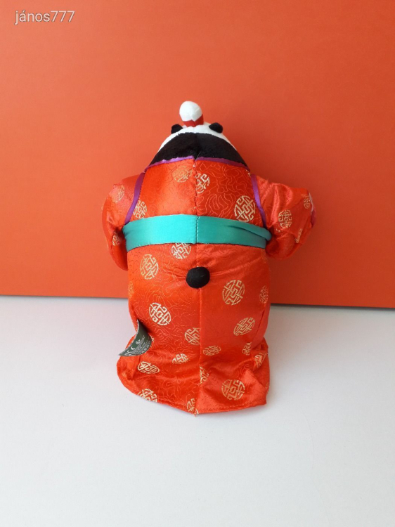 Eredeti Kung Fu Panda: Mei Mei plüss kabala figura 30 cm-es Meimei plüssfigura !! EXTRA