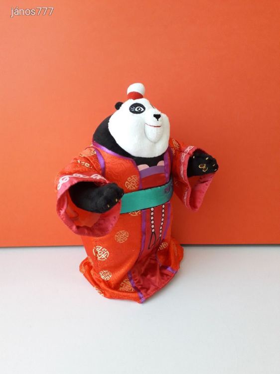 Eredeti Kung Fu Panda: Mei Mei plüss kabala figura 30 cm-es Meimei plüssfigura !! EXTRA