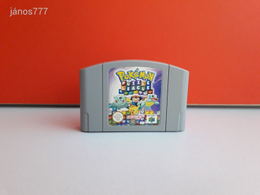 Eredeti Nintendo 64 POKÉMON PUZZLE LEAGUE konzol játék !! N64 Pokemon