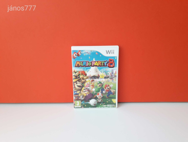 Eredeti Nintendo Wii Mario Party 8 konzol játék !!
