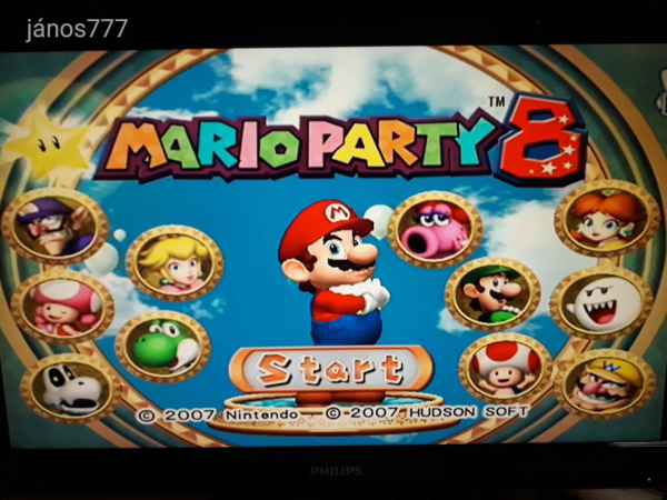Eredeti Nintendo Wii Mario Party 8 konzol játék !!