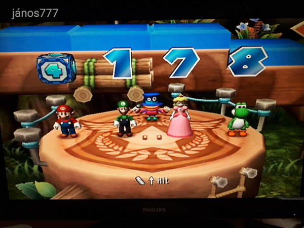 Eredeti Nintendo Wii Mario Party 8 konzol játék !!