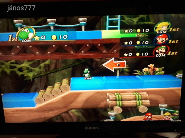 Eredeti Nintendo Wii Mario Party 8 konzol játék !!