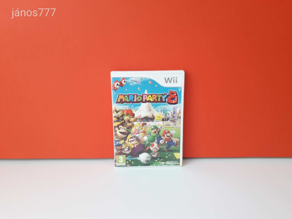 Eredeti Nintendo Wii Mario Party 8 konzol játék !!