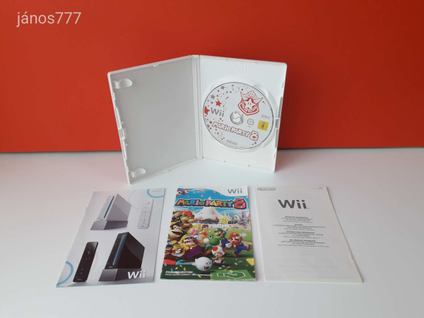 Eredeti Nintendo Wii Mario Party 8 konzol játék !!
