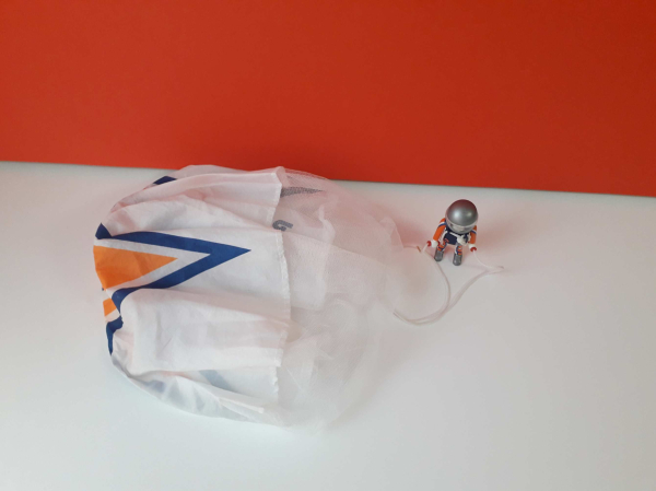Eredeti Playmobil Ejtőernyős !! Playmobil 5455