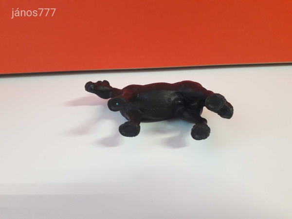 Eredeti Schleich ló Fríz mén állatfigura !! 11x9cm ! 1998-as kiadás ! Schleich 13242