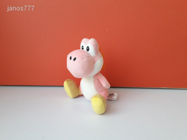 Eredeti Nintendo SUPER MARIO YOSHI plüssfigura 20 cm-es plüss kabala figura !!!