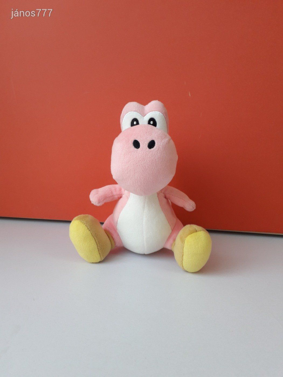 Eredeti Nintendo SUPER MARIO YOSHI plüssfigura 20 cm-es plüss kabala figura !!!