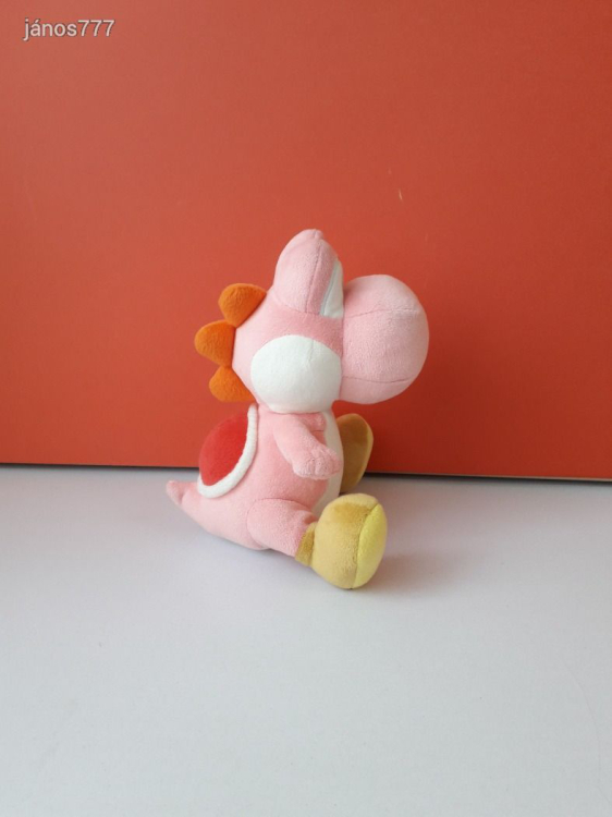 Eredeti Nintendo SUPER MARIO YOSHI plüssfigura 20 cm-es plüss kabala figura !!!