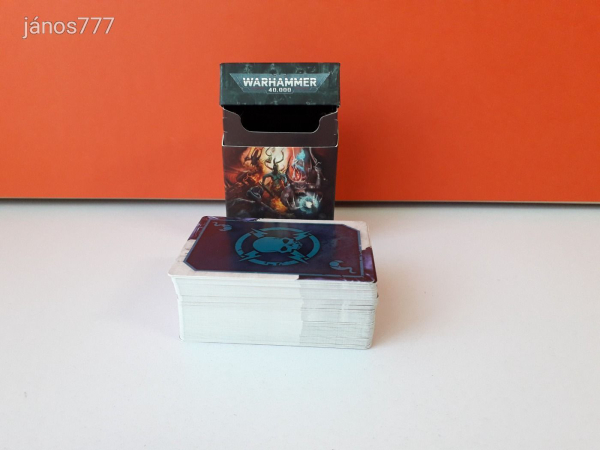 Eredeti Warhammer 40K Chaos Daemons Datakarten !! Warhammer 40000 kiegészítő csomag !!
