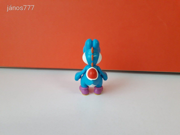 Eredeti Jakks Nintendo Super Mario barátja Yoshi videójáték és mesefigura !! 7cm