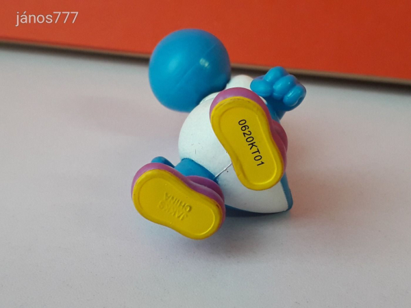 Eredeti Jakks Nintendo Super Mario barátja Yoshi videójáték és mesefigura !! 7cm