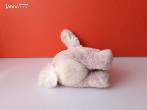 Eredeti Steiff nyúl plüss nyuszi kabala figura ! 25 cm-es plüssfigura Steiff HOPPEL Rabbit ! EXTRA !