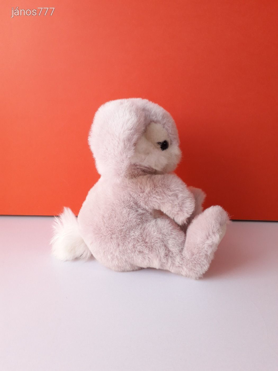 Eredeti Steiff nyúl plüss nyuszi kabala figura ! 25 cm-es plüssfigura Steiff HOPPEL Rabbit ! EXTRA !