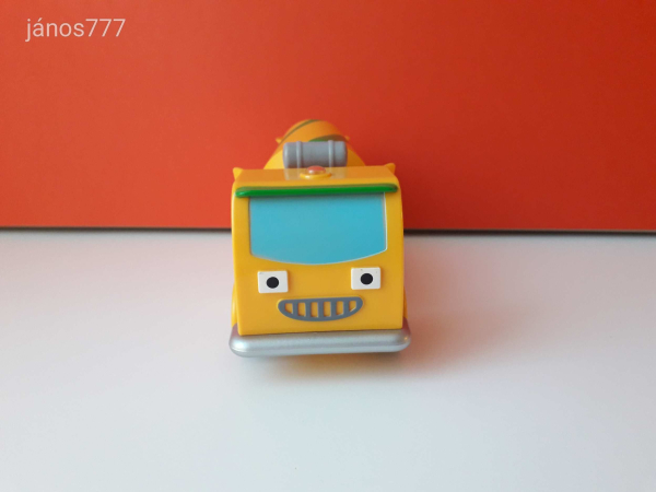 Eredeti Bob the Builder Bob a Mester betonkeverő autó !! 18cm ! EXTRA !!